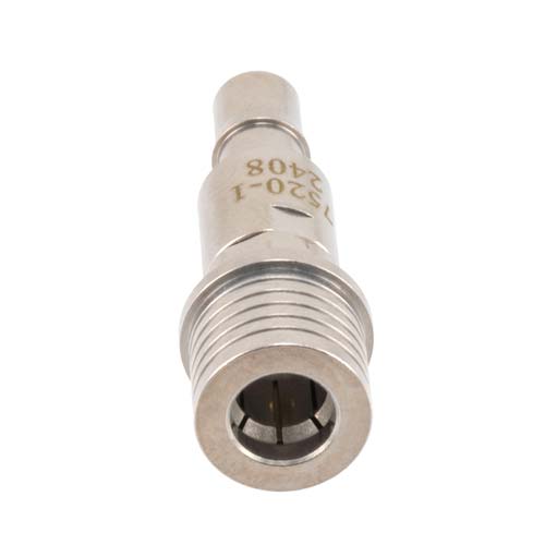 1 dB Fixed Attenuator QMA Male (Plug) to QMA Female (Jack) Up to 6 GHz Rated to 2 Watts, Brass Tri-Metal Body, 1.3:1 VSWR Fairview Microwave FMAT7520-1