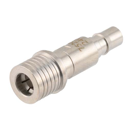 2 dB Fixed Attenuator QMA Male (Plug) to QMA Female (Jack) Up to 6 GHz Rated to 2 Watts, Brass Tri-Metal Body, 1.3:1 VSWR Fairview Microwave FMAT7520-2