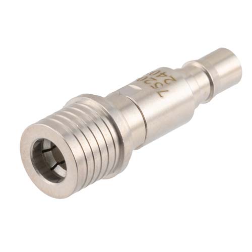 3 dB Fixed Attenuator QMA Male (Plug) to QMA Female (Jack) Up to 6 GHz Rated to 2 Watts, Brass Tri-Metal Body, 1.3:1 VSWR Fairview Microwave FMAT7520-3