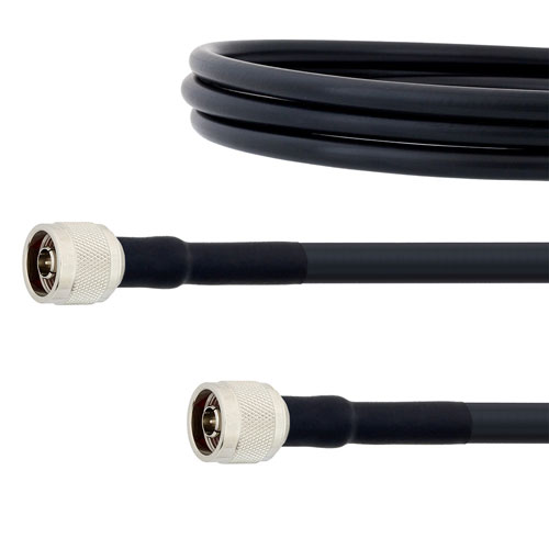 Low Loss N Male to N Male Cable LMR-400 Coax in 36 Inch Fairview Microwave FMC00026-36