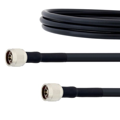 Low Loss N Male to N Male Cable LMR-400 Coax Fairview Microwave FMC00026