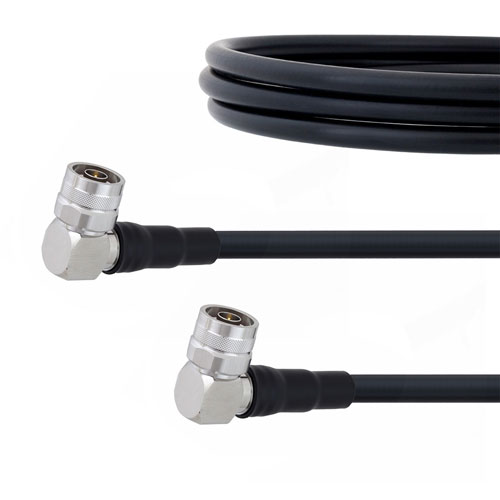 Low Loss RA N Male to RA N Male Cable LMR-400-DB Coax in 50 CM Fairview Microwave FMC00287-50CM