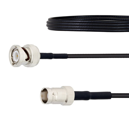 Low Loss BNC Male to BNC Female Cable LMR-100 Coax in 50 CM Fairview Microwave FMC00389-50CM