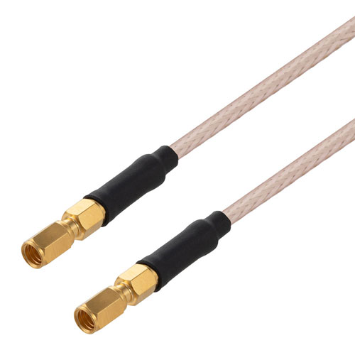 SSMC Plug to SSMC Plug Cable RG-316 Coax in 12 Inch Fairview Microwave FMC00729-12