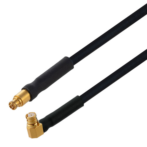 RA SMP Female to Mini SMP Female Cable FM-SR086TBJ Coax in 24 Inch Fairview Microwave FMC00752-24