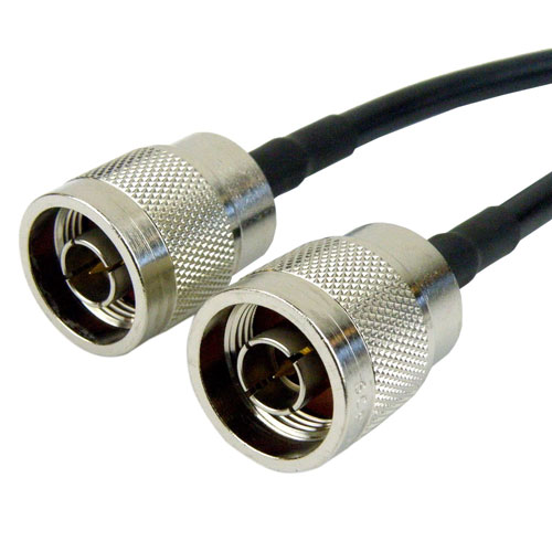 N Male to N Male Cable RG-223 Coax in 24 Inch Fairview Microwave FMC0101223-24