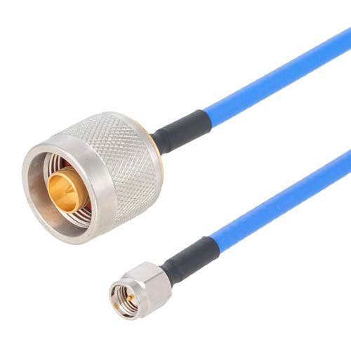 N Male to SMA Male Cable FM-F141 Coax in 36 Inch Fairview Microwave FMC0102141-36