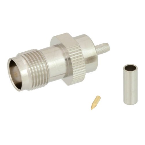 TNC Female (Jack) Connector For RG316, RG174 Cable, Crimp/Solder Fairview Microwave FMC01062