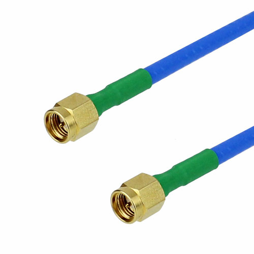 SMA Male to SMA Male Cable FM-F141 Coax in 12 Inch and RoHS with LF Solder Fairview Microwave FMC0202141LF-12