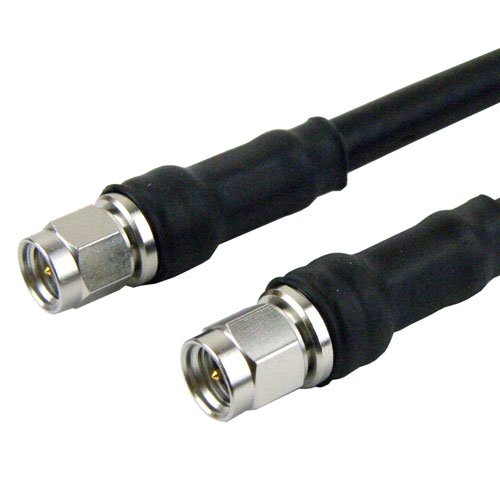 SMA Male to SMA Male Cable LMR-240 Coax with Times Microwave Connectors Fairview Microwave FMC0202240