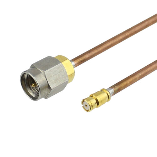 SMA Male to SMP Female Cable RG-405 Coax Fairview Microwave FMC0220988