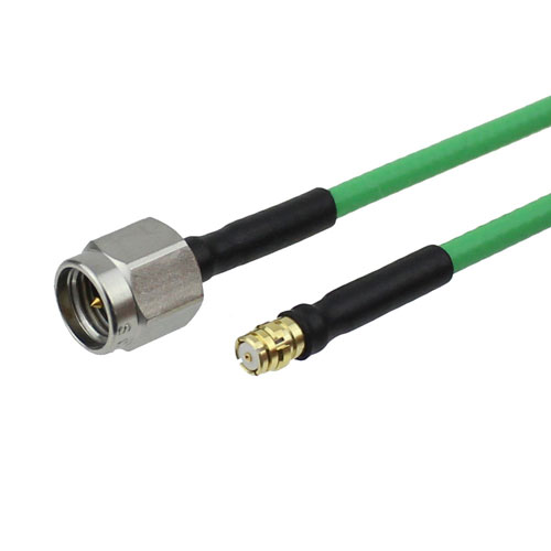 SMA Male to SMP Female Cable HF-086 Coax in 12 Inch Fairview Microwave FMC0222086-12