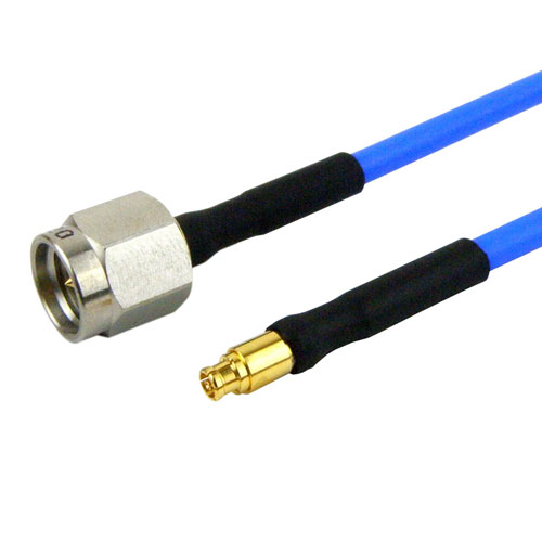 SMA Male to Mini SMP Female Cable FM-F086 Coax in 12 Inch Fairview Microwave FMC0225085-12