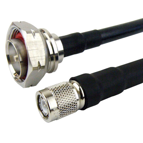 TNC Male to 7/16 DIN Male Cable LMR-400 Coax in 72 Inch Fairview Microwave FMC0315400-72