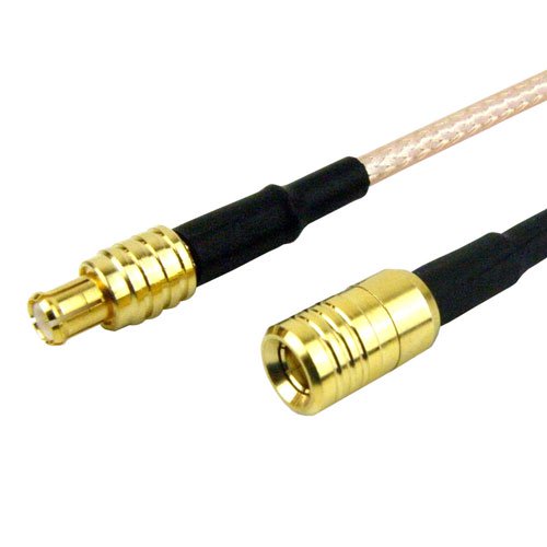 MCX Plug (Male) to SMB Plug (Male) Cable RG-316 Coax Up To 3 GHz, 1.35 VSWR Fairview Microwave FMC0716315