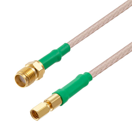 SMA Female to SSMC Plug Cable RG-316 Coax with LF Solder Fairview Microwave FMC1334315LF