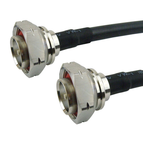 7/16 DIN Male to 7/16 DIN Male Cable LMR-400 Coax in 36 Inch Fairview Microwave FMC1515400-36