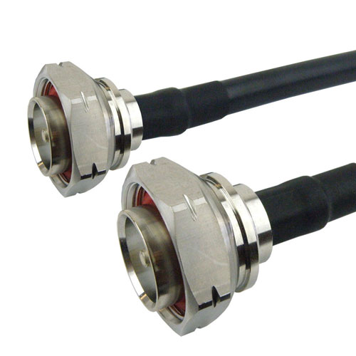 7/16 DIN Male to 7/16 DIN Male Cable LMR-400-UF Coax in 24 Inch Fairview Microwave FMC1515405-24