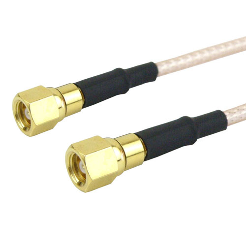 SMC Plug to SMC Plug Cable RG-316 Coax in 36 Inch Fairview Microwave FMC1818315-36