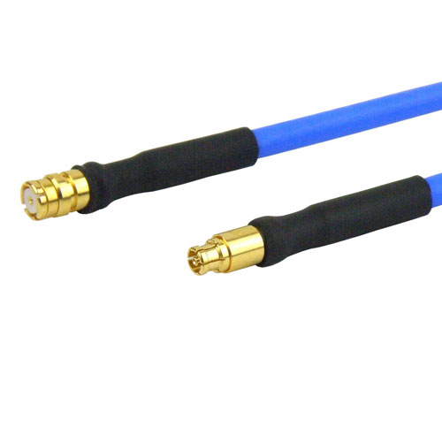 SMP Female to Mini SMP Female Cable FM-F086 Coax in 24 Inch Fairview Microwave FMC2225085-24