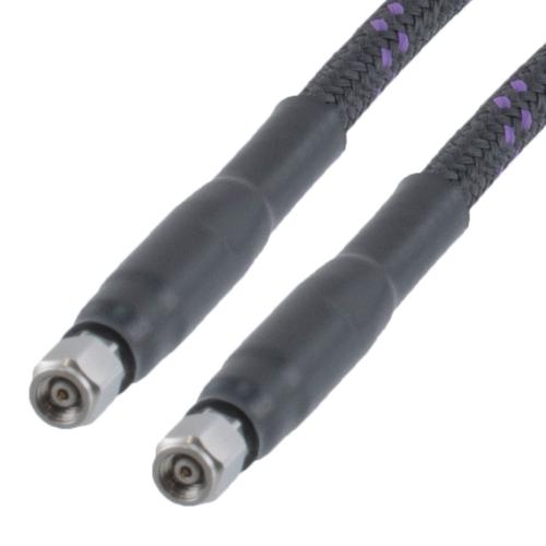 1.0mm Male to 1.0mm Male Armored Low Loss Test Cable Fairview Microwave FMCA100057