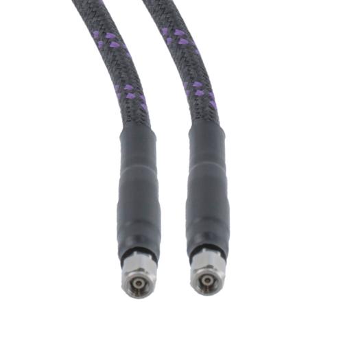 1.0mm Male to 1.0mm Male Armored Low Loss Test Cable Fairview Microwave FMCA100057