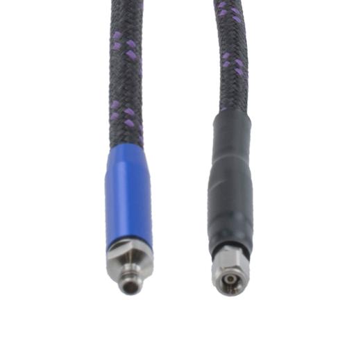 1.0mm Male to 1.0mm Female Armored Low Loss Test Cable Fairview Microwave FMCA100058