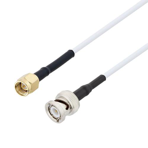 SMA Male to BNC Male Cable RG-188 Coax Fairview Microwave FMCA100069