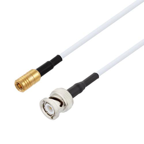 SMB Plug to BNC Male Cable RG-188 Coax Fairview Microwave FMCA100084