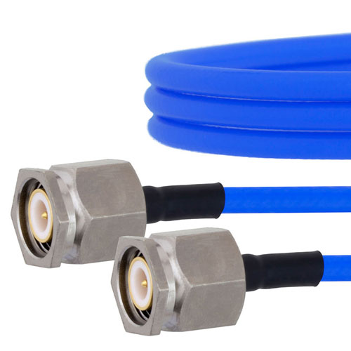 TNC Male to TNC Male Cable FM141FLEX Coax in 24 Inch  with LF Solder Fairview Microwave FMCA1043-24