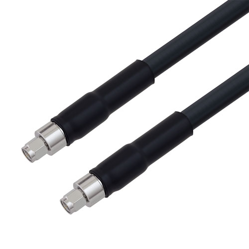 Low Loss SMA Male to SMA Male Cable LMR-400-DB Coax With Times Microwave Components Fairview Microwave FMCA1098