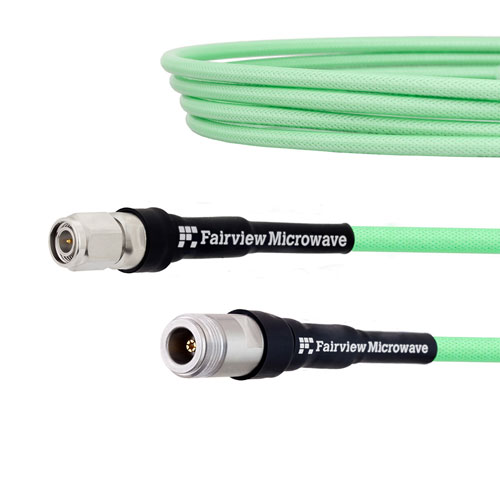 Low Loss Test N Female to TNC Male Cable LL335i Coax in 24 Inch Fairview Microwave FMCA1292-24