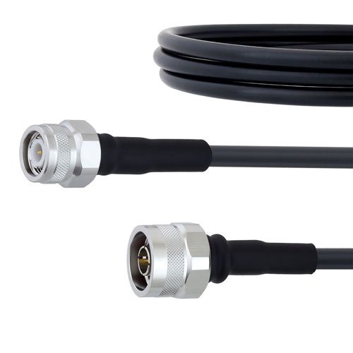 Low Loss N Male to TNC Male Cable LMR-240 Coax with Times Microwave Connectors Fairview Microwave FMCA2159