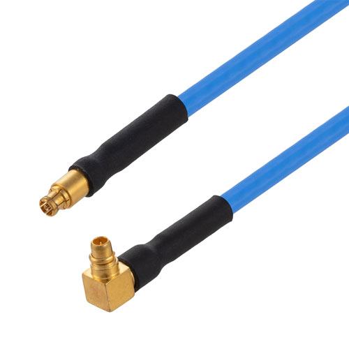 Mini SMP Female to RA MMCX Plug Cable FM-F086 Coax Fairview Microwave FMCA2221