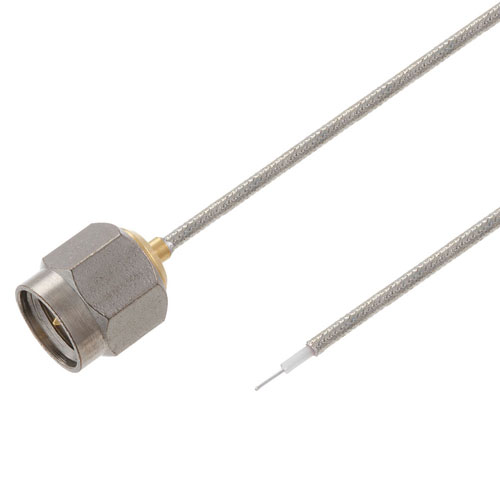 Test Probe SMA Male to Trimmed Lead Cable FM-SR047TB Coax Fairview Microwave FMCA2390