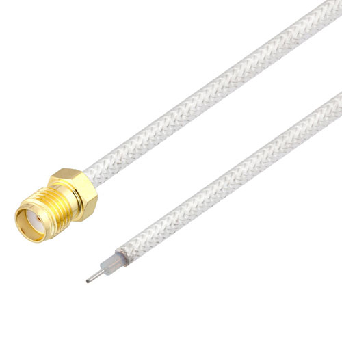 Test Probe SMA Female to Trimmed Lead Cable FM-SR086TB Coax Fairview Microwave FMCA2392