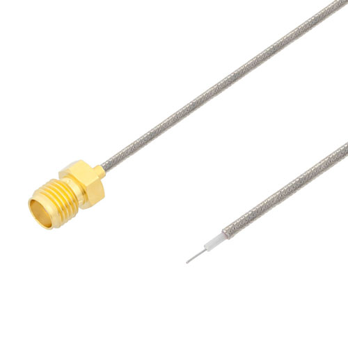 Test Probe SMA Female to Trimmed Lead Cable FM-SR047TB Coax Fairview Microwave FMCA2534