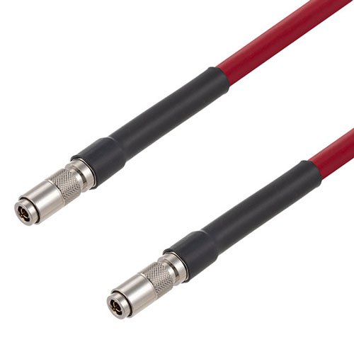 12G SDI 75 Ohm HD-BNC Male to 75 Ohm HD-BNC Male Cable 75 Ohm 4694R-RD Coax in 120 Inch Fairview Microwave FMCA2604/RD-120