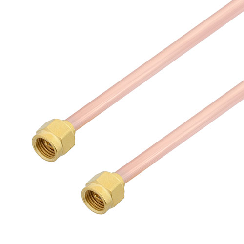 2.92mm Male to 2.92mm Male Cable RG402 Type .141 Coax in 100 CM Fairview Microwave FMCA2830-100CM