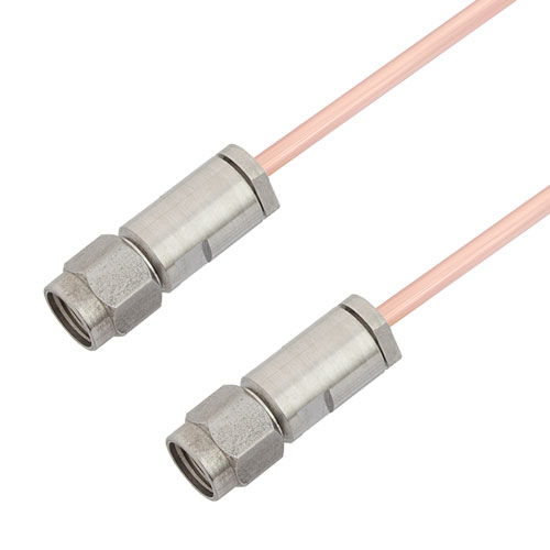 3.5mm Male to 3.5mm Male Cable Using RG405 Coax in 12 Inch Length Fairview Microwave FMCA2920-12