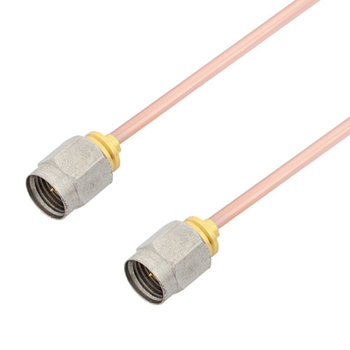 2.4mm Male to 2.4mm Male Cable RG405 Type .086 Coax in 200 CM Fairview Microwave FMCA2931-200CM