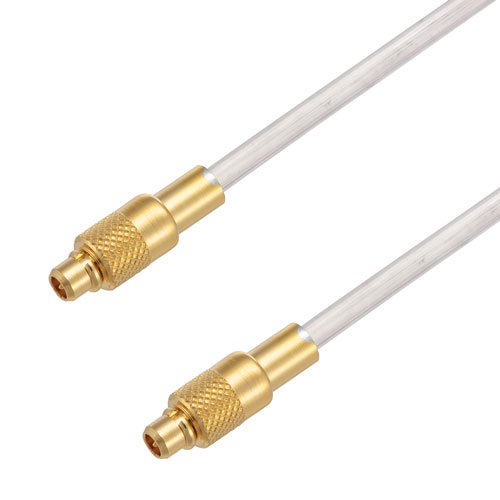 MMCX Plug to MMCX Plug Cable Tinned Aluminum RG405 Type .086 Coax in 200 CM Fairview Microwave FMCA3031-200CM