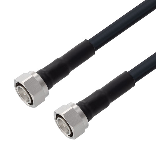 Low Loss 4.3-10 Male to 4.3-10 Male Cable LMR-400 Coax With Times Microwave Components Fairview Microwave FMCA3194