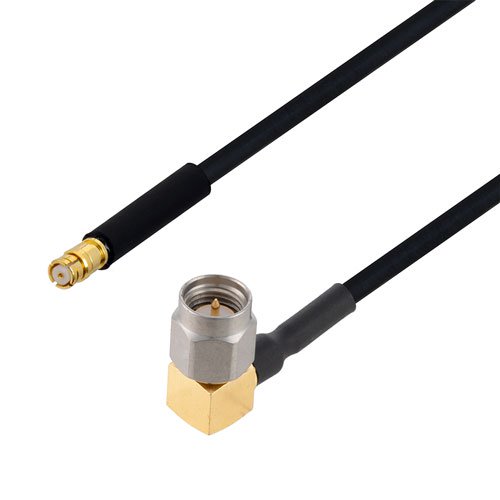 SMP Female to RA SMA Male Cable FM-SR086TBJ Coax Fairview Microwave FMCA3243