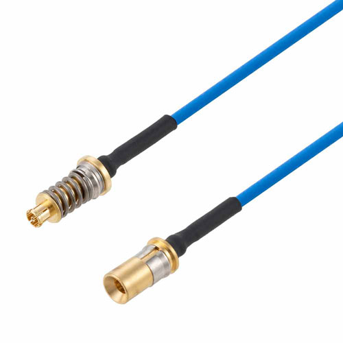 VITA 67 Mini SMP Female to Mini SMP Male Cable FM-P047HF Coax in 12 Inch Fairview Microwave FMCA9720-12