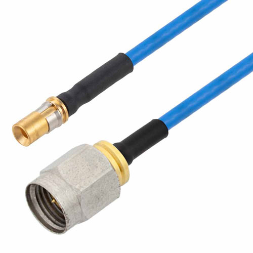 VITA 67 Mini SMP Male to 2.4mm Male Cable FM-F086HF Coax Fairview Microwave FMCA9748