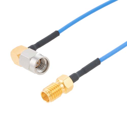 RA SSMA Male to SSMA Female Cable FM-P047 Coax Fairview Microwave FMCA9978