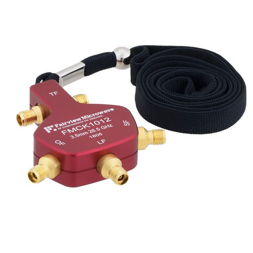 Short Open Load Thru (SOLT) Analyzer Calibration Kit with 3.5mm Female Connections in a portable 4-in-1 Design and Operating to 26.5 GHz Fairview Microwave FMCK1012