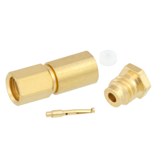 SSMC Plug (Male) Connector For FM-SR047ALTN, FM-SR047CU Cable, Clamp/Solder Fairview Microwave FMCN1251