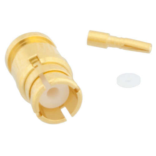 SMP Female (Jack) Connector For .086 Microporous Cable, Solder Fairview Microwave FMCN1330